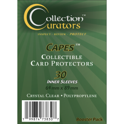 Capes Collectible Card Protectors Booster Pack - 30 Inner Sleeves