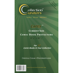 Capes Current Size Comic Book Protectors 25 Pack