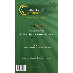 Capes Current Size Comic Book Protectors 50 Pack